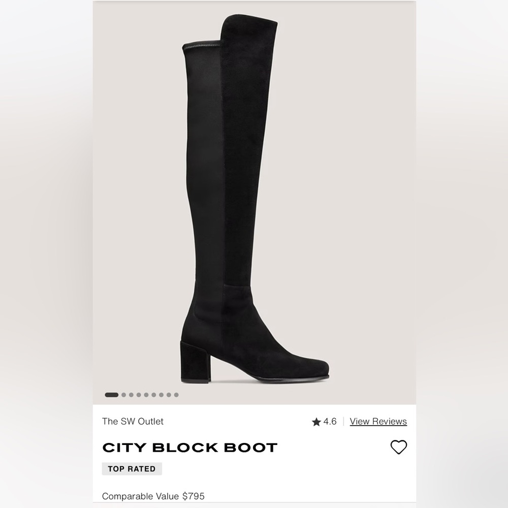 Stuart Weitzman City Block Boots